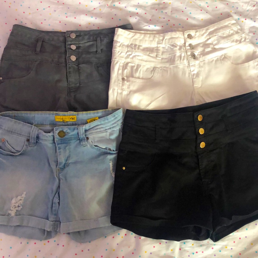 High Waisted Summer Jean shorts